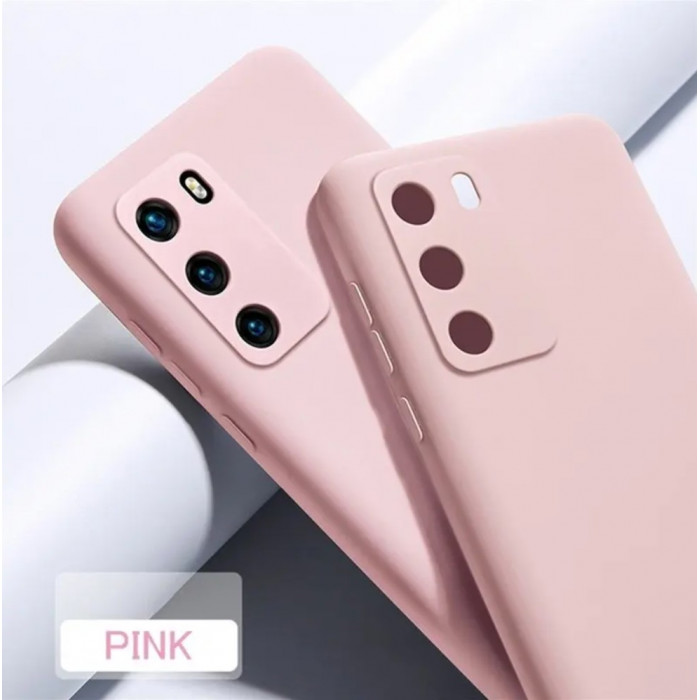 Силиконовый чехол Soft Touch для Xiaomi Poco M3 Розовый