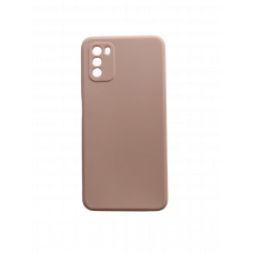 Силиконовый чехол Soft Touch для Xiaomi Poco M3 Розовый