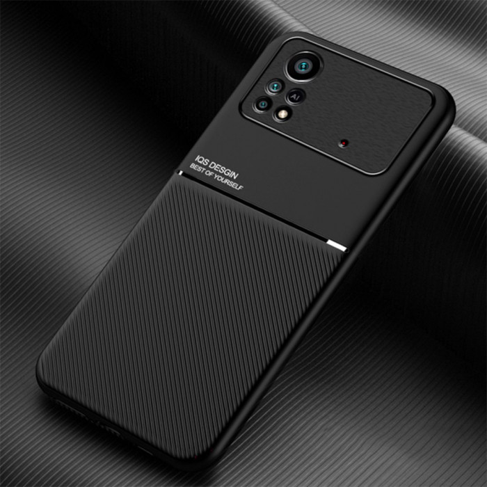 Силіконовий чохол IQS Design для Xiaomi Poco M4 Pro 4G Чорний