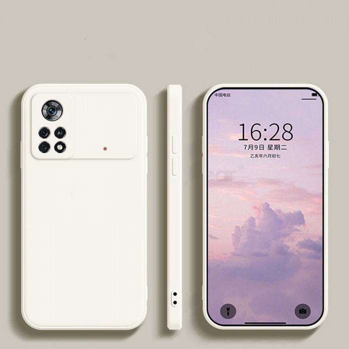 Силіконовий чохол Soft Touch для Xiaomi Poco M4 Pro 4G Молочний