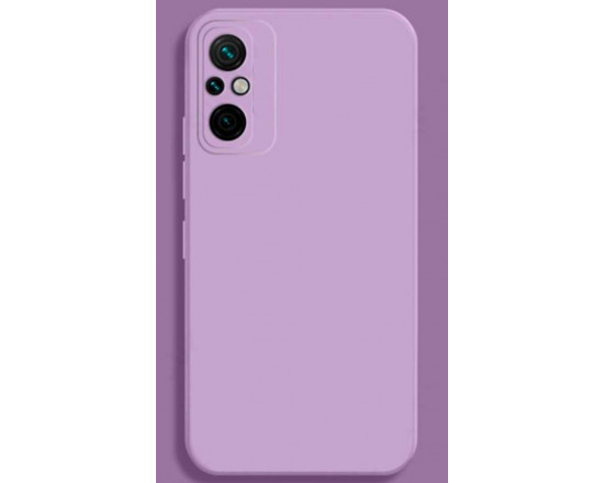 Силиконовый чехол Soft Touch для Xiaomi Poco M5 Лавандовый