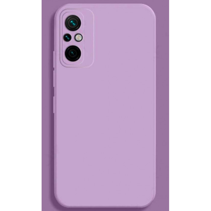 Силиконовый чехол Soft Touch для Xiaomi Poco M5 Лавандовый