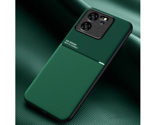 Силиконовый чехол IQS Design для Xiaomi 13T Зелёный