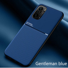 Силіконовий чохол IQS Design для Xiaomi Poco F3 Синій