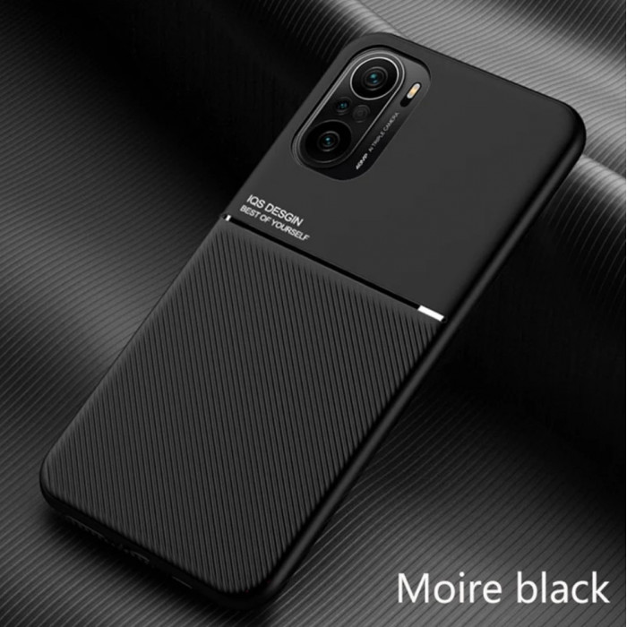 Силіконовий чохол IQS Design для Xiaomi Poco F3 Чорний