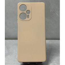 Силіконовий чохол Soft Touch для Xiaomi Poco F5 Бежевий