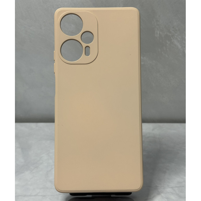 Силіконовий чохол Soft Touch для Xiaomi Poco F5 Бежевий