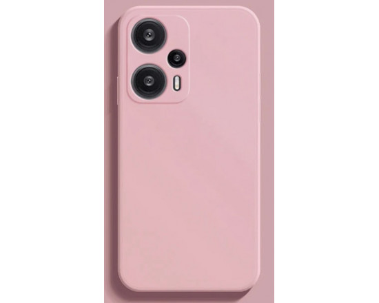 Силиконовый чехол Soft Touch для Xiaomi Poco F5 Розовый