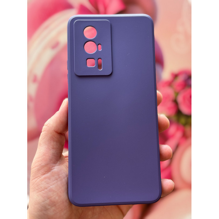 Силиконовый чехол Soft Touch для Xiaomi Poco F5 Pro Фиолетовый