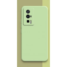 Силиконовый чехол Soft Touch для Xiaomi Poco F5 Pro Зеленый