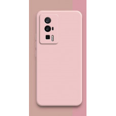 Силиконовый чехол Soft Touch для Xiaomi Poco F5 Pro Розовый