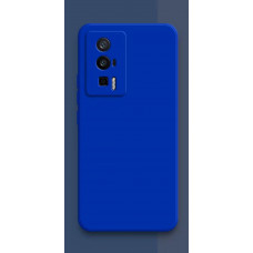 Силиконовый чехол Soft Touch для Xiaomi Poco F5 Pro Синий