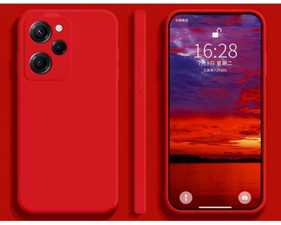 Силіконовий чохол Soft Touch для Xiaomi Poco X5 Pro 5G Червоний