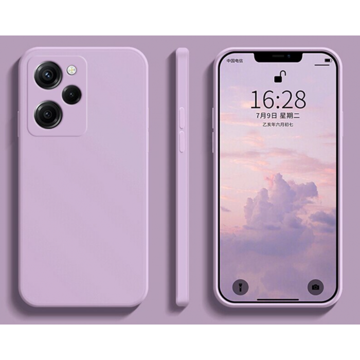 Силіконовий чохол Soft Touch для Xiaomi Poco X5 Pro 5G Лавандовий