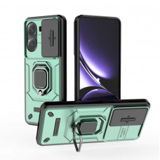 Чохол протиударний Camshield для Xiaomi Poco X7 Pro 5G з кільцем-тримачем Зелений