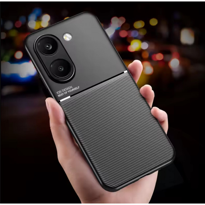 Силиконовый чехол IQS Design для Xiaomi Poco X8 Pro 5G Черный