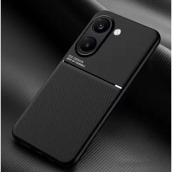 Силиконовый чехол IQS Design для Xiaomi Poco X8 Pro 5G Черный