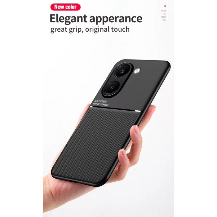Силиконовый чехол IQS Design для Xiaomi Poco X8 Pro 5G Черный
