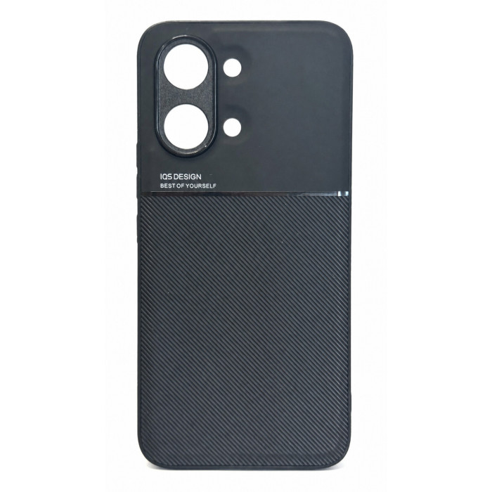 Силиконовый чехол IQS Design для Xiaomi Poco X8 Pro Max 5G Черный
