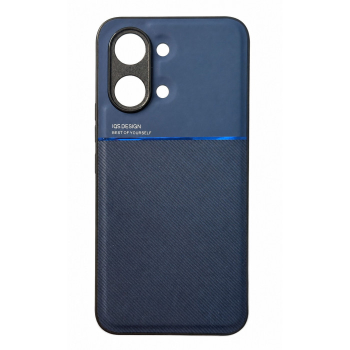 Силиконовый чехол IQS Design для Xiaomi Poco X8 Pro Max 5G Синий