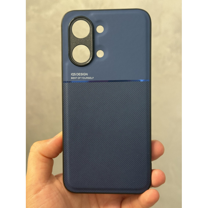 Силиконовый чехол IQS Design для Xiaomi Poco X8 Pro Max 5G Синий