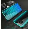 Двухсторонний магнитный чехол для Xiaomi Poco X3 NFC Бирюзовый Двухсторонний магнитный чехол для Xiaomi Poco X3 NFC Бирюзовый