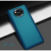 Чехол бампер Nillkin Frosted shield для Xiaomi Poco X3 NFC Синий