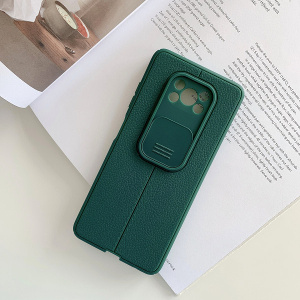 Силиконовый бампер с защитой для камеры для Xiaomi Poco X3 NFC/Pro Зеленый