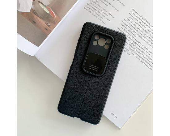 Силиконовый бампер с защитой для камеры для Xiaomi Poco X3 NFC/Pro Чёрный