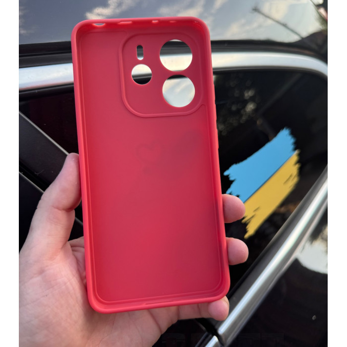 Силіконовий чохол для Xiaomi Redmi Note 14 4G (24117RN76E) Червоний