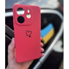 Силіконовий чохол для Xiaomi Redmi Note 14 4G (24117RN76E) Червоний