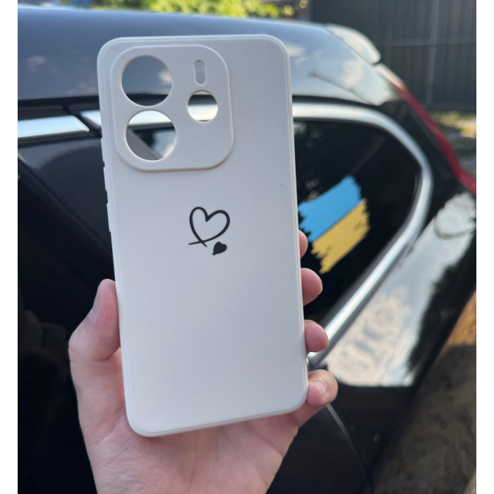 Силіконовий чохол для Xiaomi Redmi Note 14 4G (24117RN76E) Молочний
