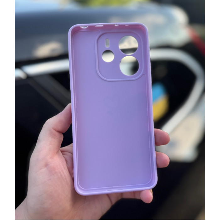 Силіконовий чохол для Xiaomi Redmi Note 14 4G (24117RN76E) Лавандовий