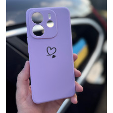 Силіконовий чохол для Xiaomi Redmi Note 14 4G (24117RN76E) Лавандовий