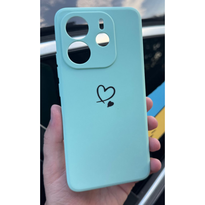 Силіконовий чохол для Xiaomi Redmi Note 14 4G (24117RN76E) Зелений
