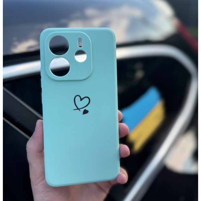 Силіконовий чохол для Xiaomi Redmi Note 14 4G (24117RN76E) Зелений
