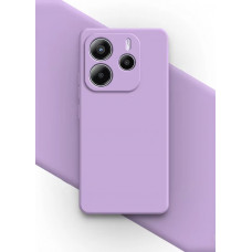 Силиконовый чехол Soft Touch для Xiaomi Redmi Note 14 5G Лавандовый