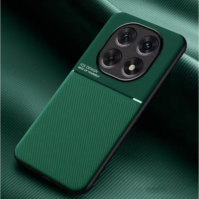 Силиконовый чехол IQS Design для Xiaomi Redmi Note 15 4G Зелёный
