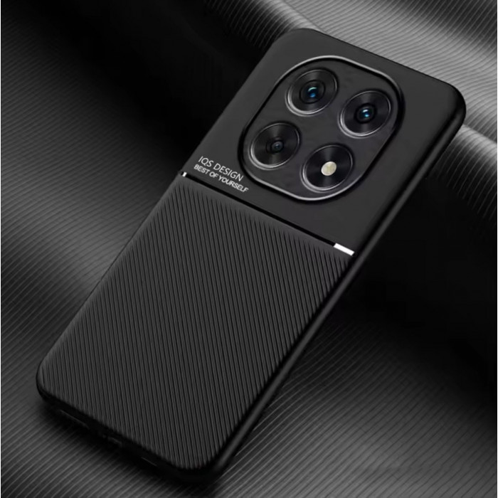 Силиконовый чехол IQS Design для Xiaomi Redmi Note 15 4G Черный