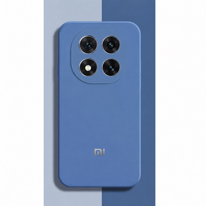 Силіконовий чохол Soft Touch для Xiaomi Redmi Note 15 Pro 4G Синій
