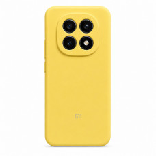 Силиконовый чехол Soft Touch для Xiaomi Redmi Note 15 5G Желтый