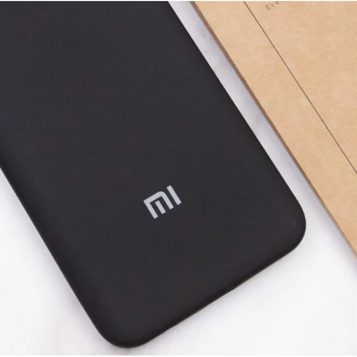 Силиконовый чехол Soft Touch для Xiaomi Redmi Note 14 4G EU 24117RN76E Черный