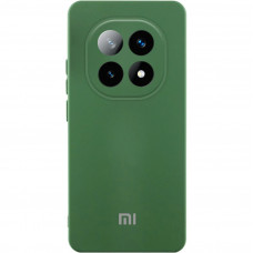 Силіконовий чохол Soft Touch для Xiaomi Redmi Note 15 4G Темно-зелений