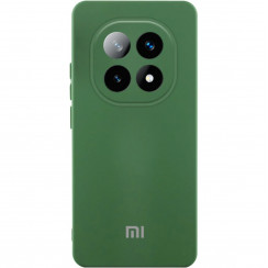 Силиконовый чехол Soft Touch для Xiaomi Redmi Note 15 4G Тёмно-зеленый