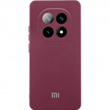 Силіконовий чохол Soft Touch для Xiaomi Redmi Note 15 4G Бордовий