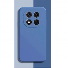 Силиконовый чехол Soft Touch для Xiaomi Redmi Note 14 4G EU 24117RN76E Синий