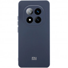 Силиконовый чехол Soft Touch для Xiaomi Redmi Note 14 4G EU 24117RN76E Midnight Blue
