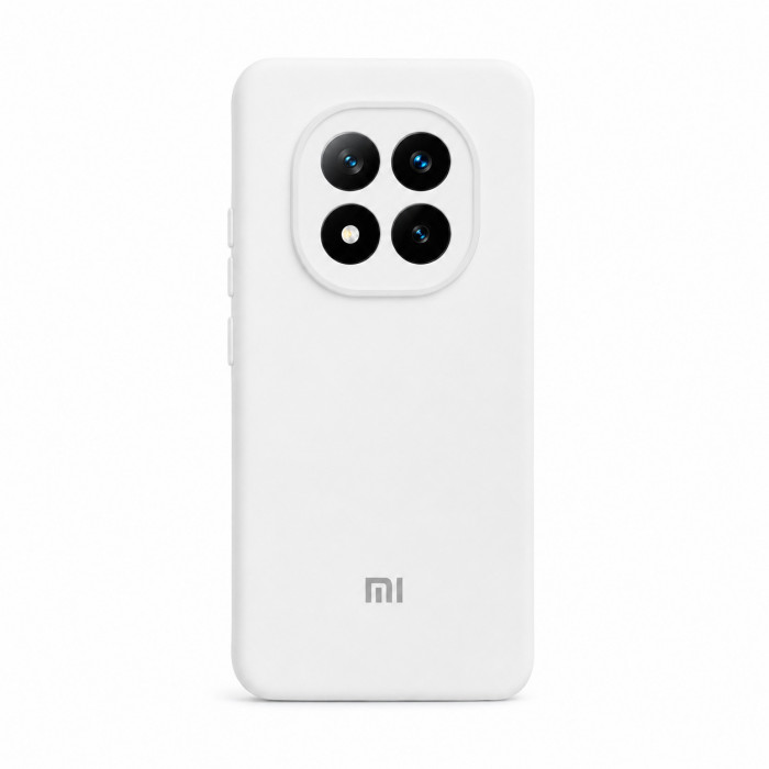 Силіконовий чохол Soft Touch для Xiaomi Redmi Note 14 4G EU 24117RN76E Молочний
