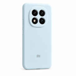 Силиконовый чехол Soft Touch для Xiaomi Redmi Note 15 Pro+ 5G Голубой