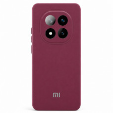 Силіконовий чохол Soft Touch для Xiaomi Redmi Note 15 Pro 5G Бордовий